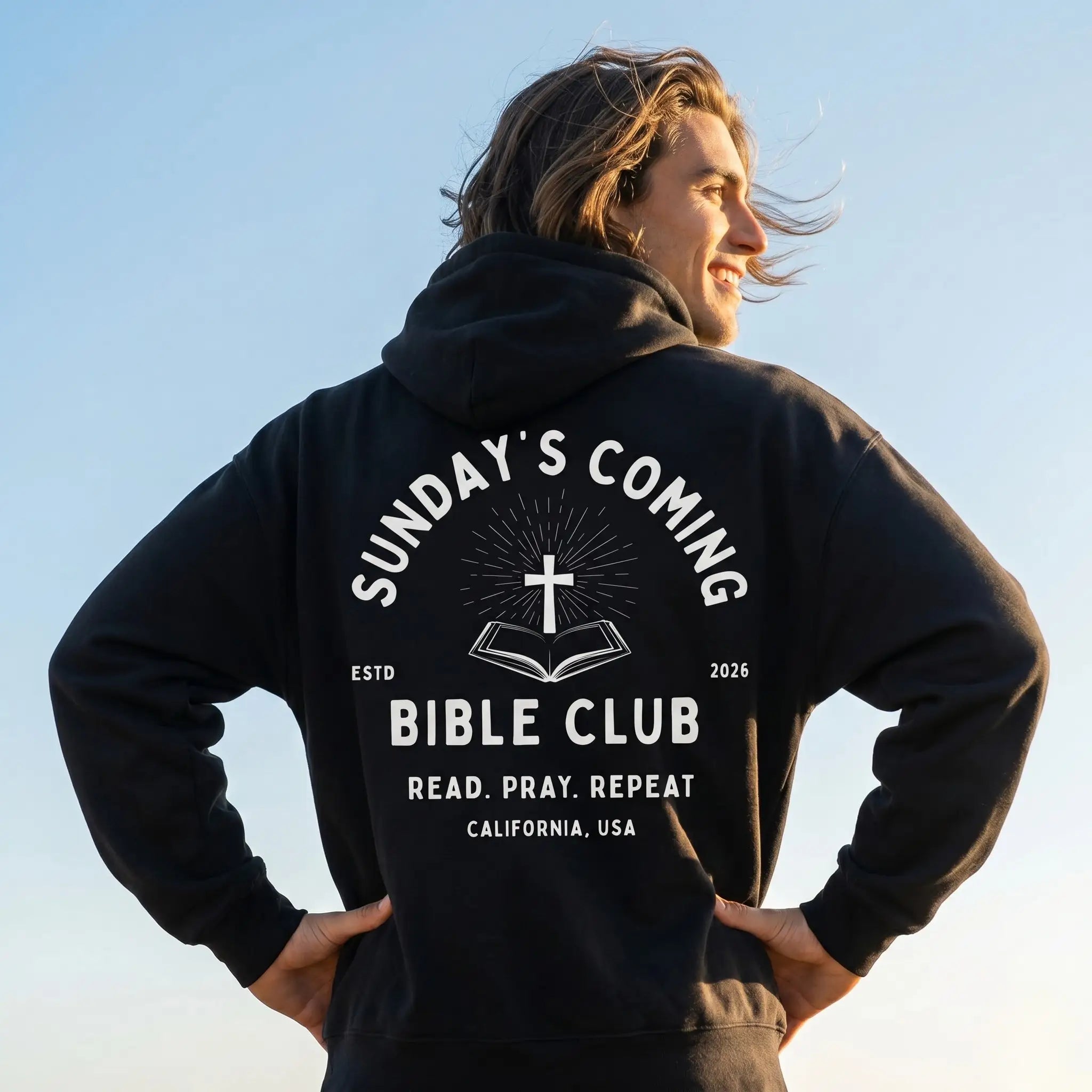 Bible Club Relaxed Hoodie
