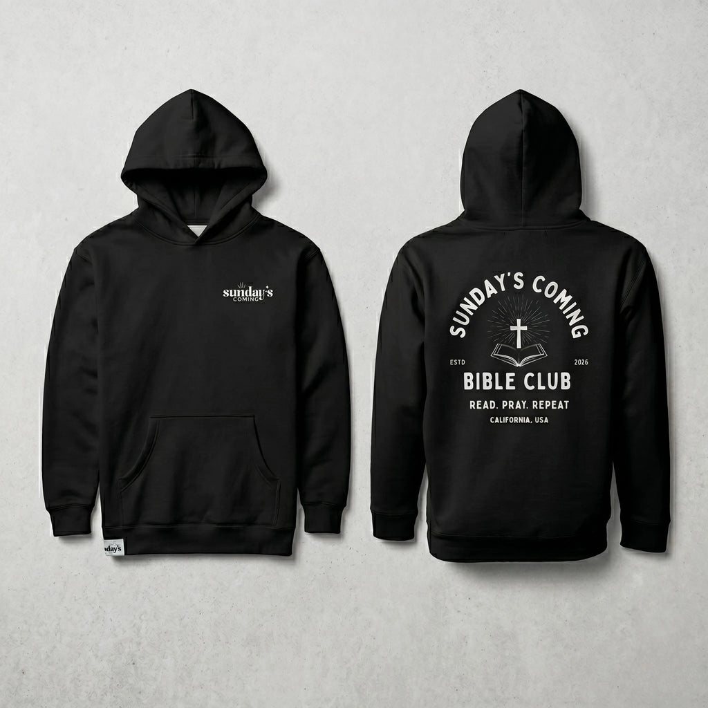 Bible Club Relaxed Hoodie