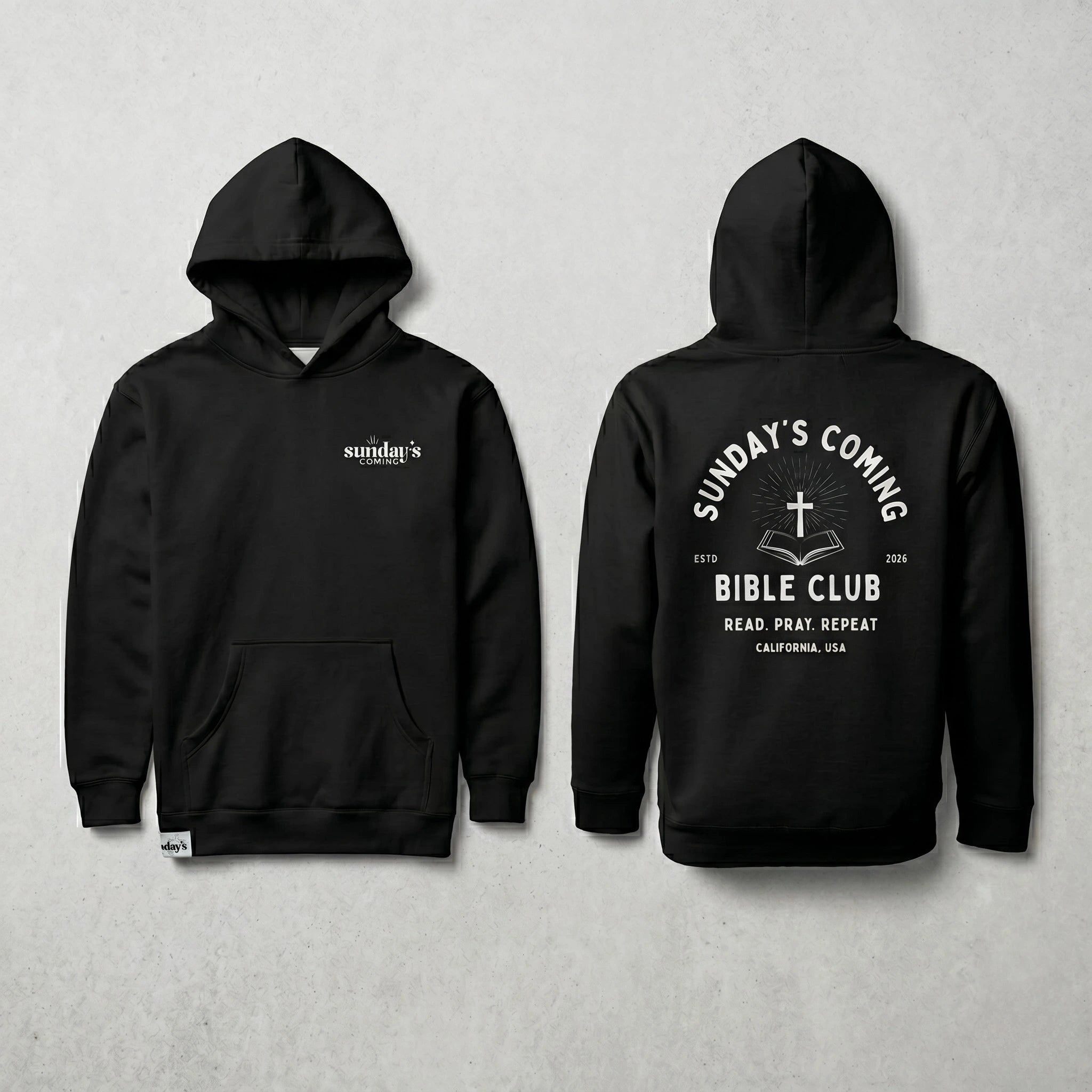 Bible Club Relaxed Hoodie