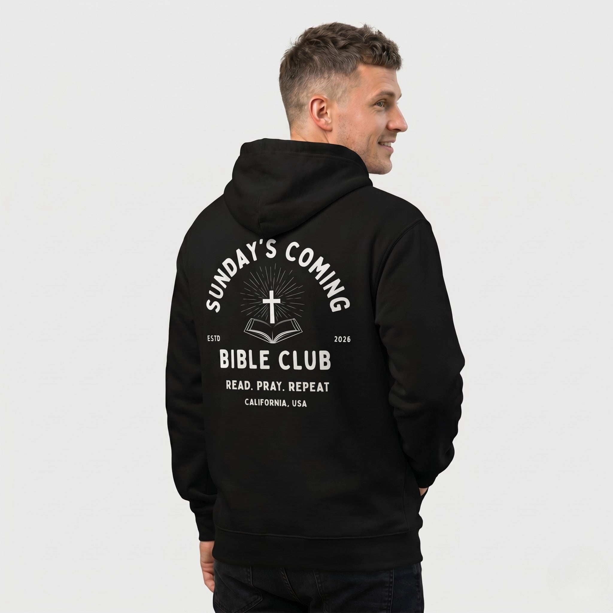 Bible Club Relaxed Hoodie