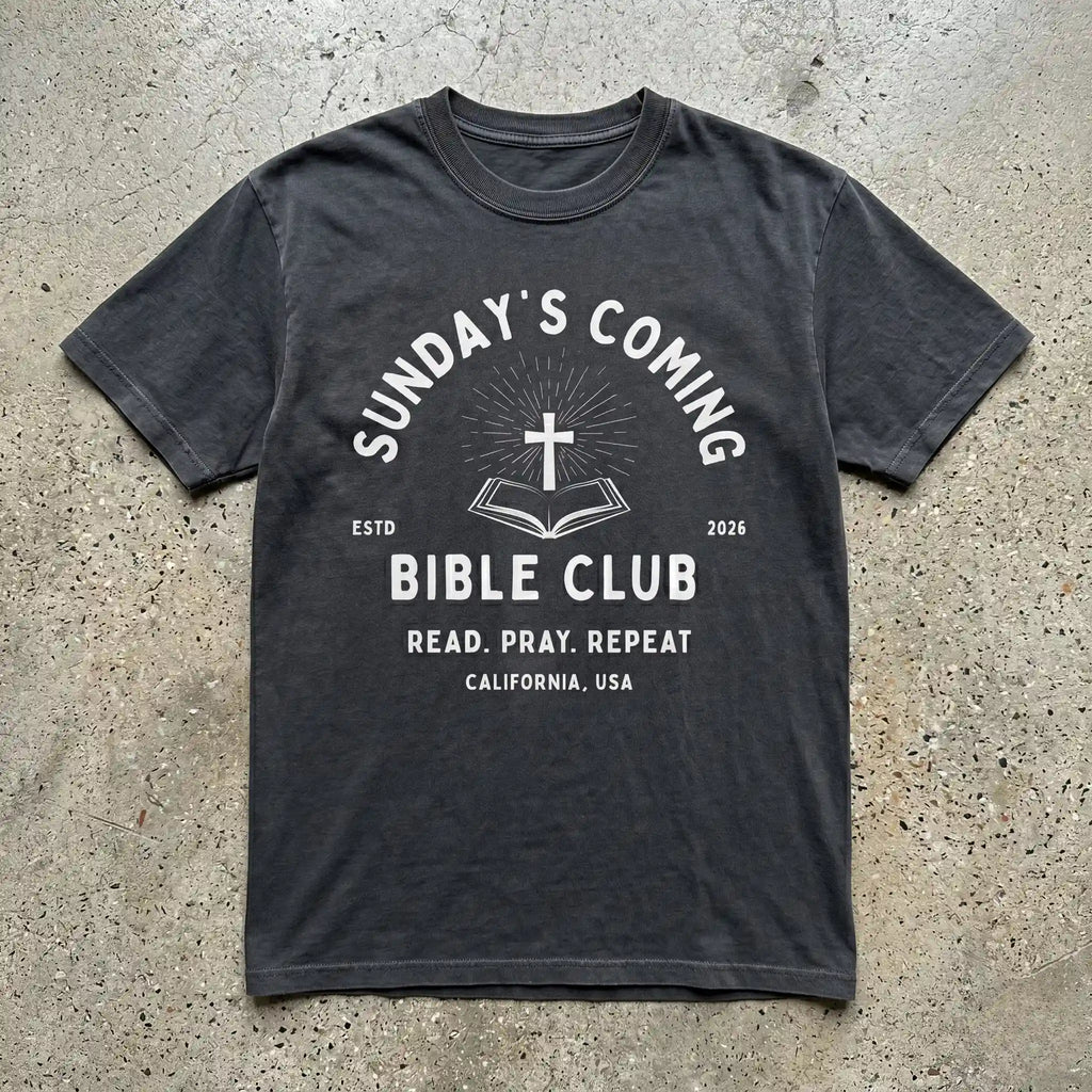 Bible Club Stone Wash T-Shirt