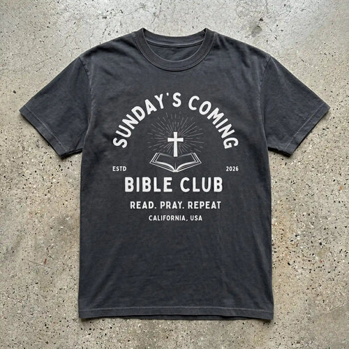 Bible Club Stone Wash T-Shirt