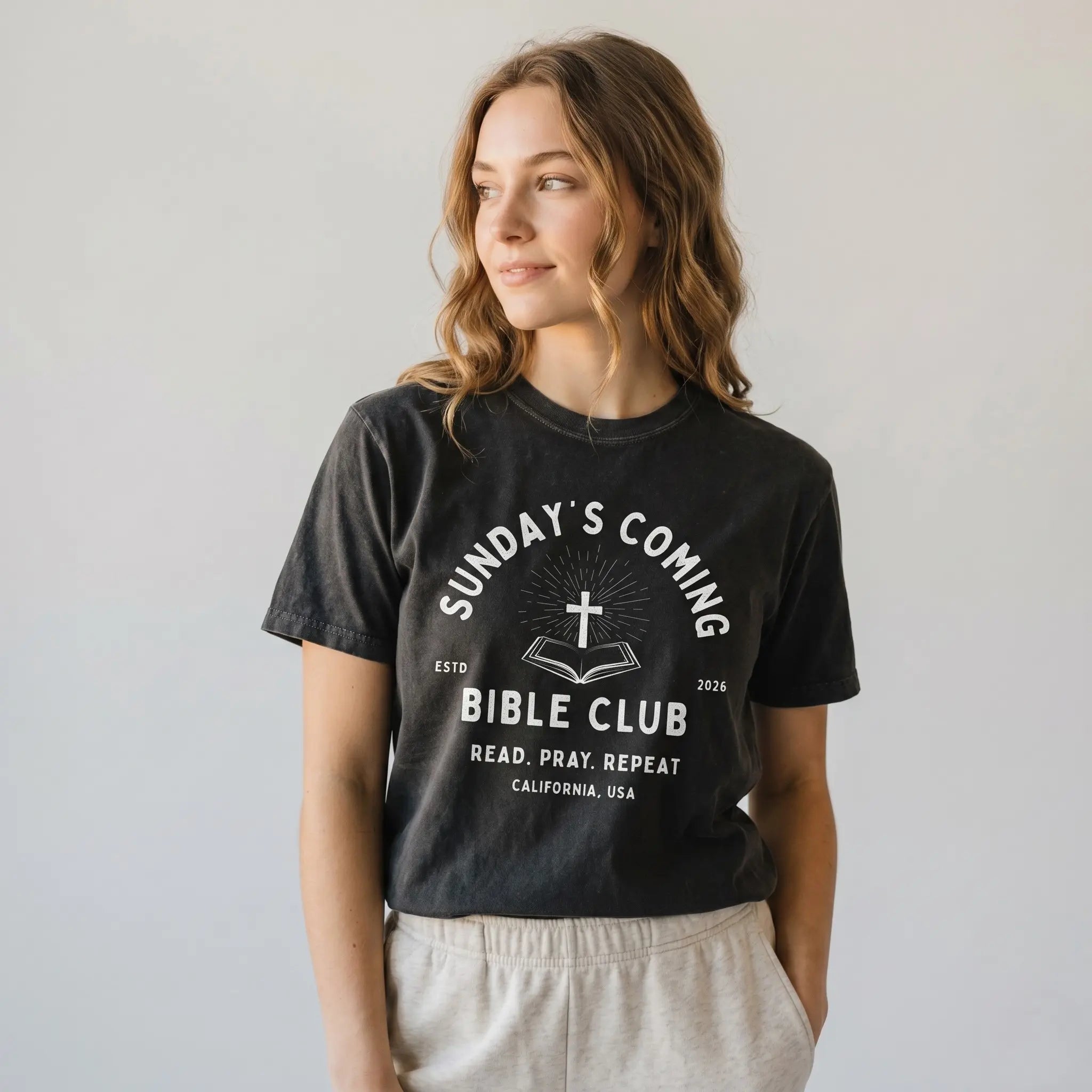 Bible Club Stone Wash T-Shirt