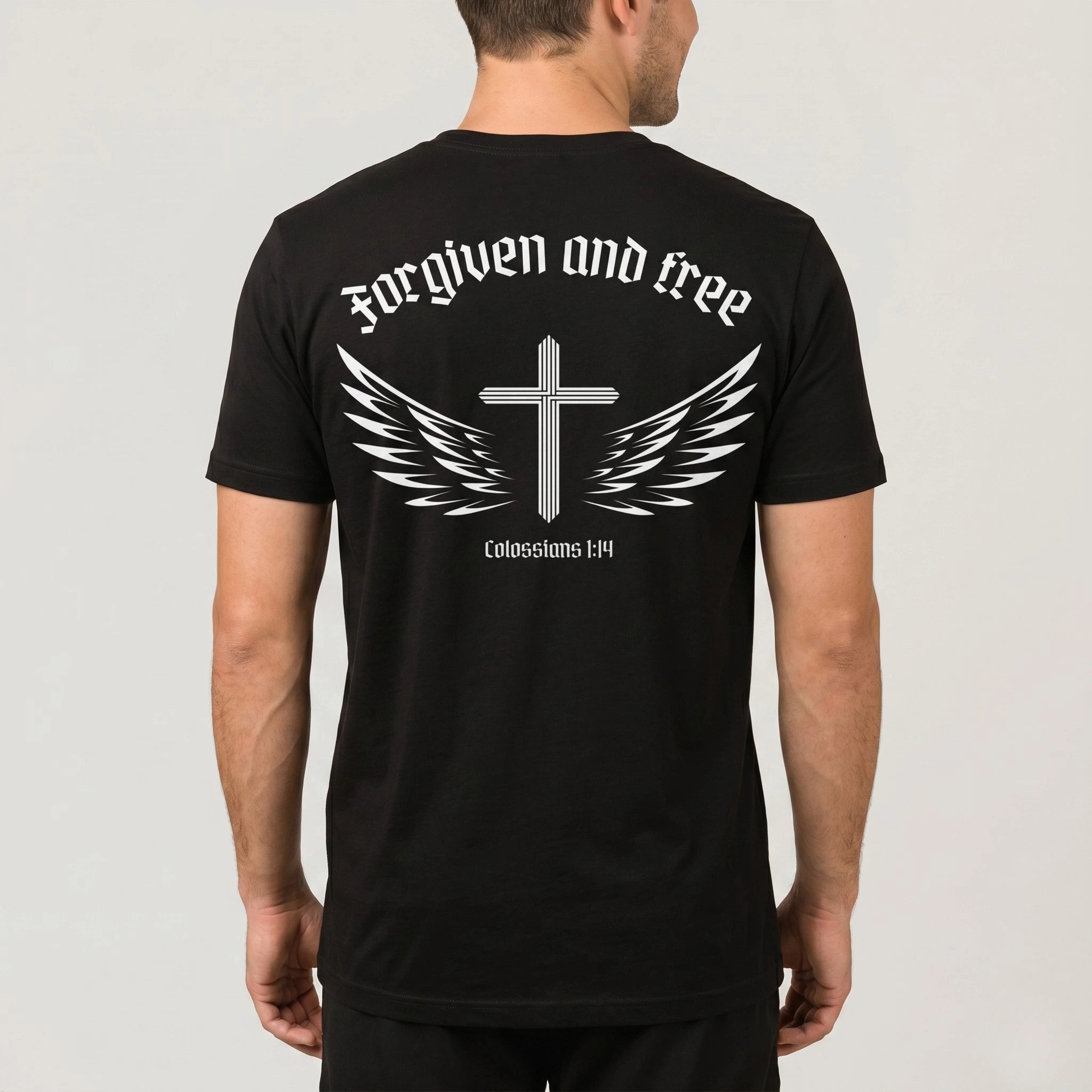 Colossians 1:14 T-Shirt (Black)