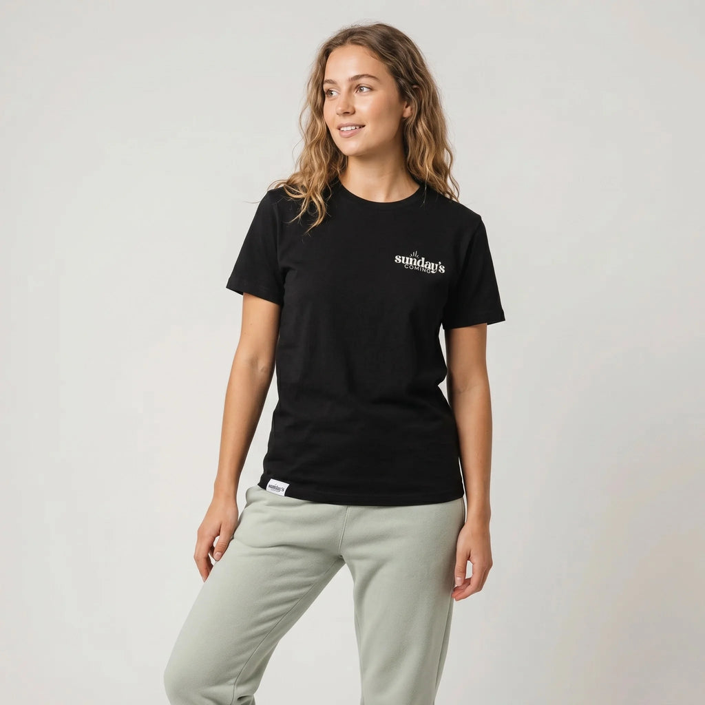 Hebrews 6:19 T-Shirt (Black)