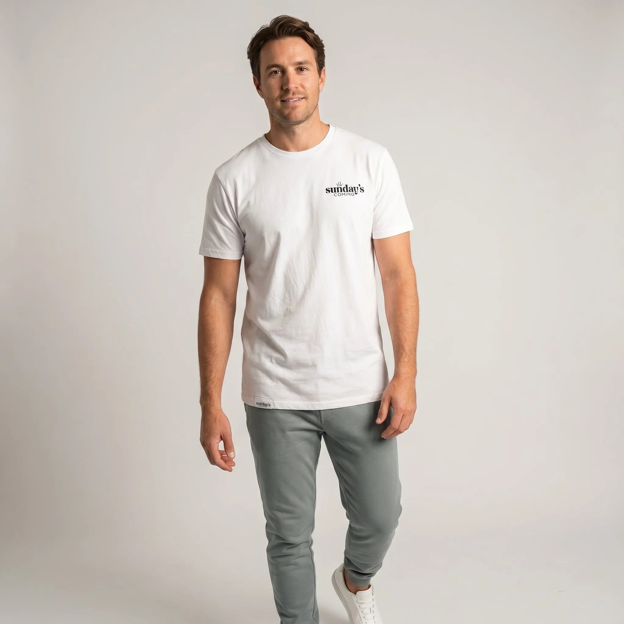 Hebrews 6:19 T-Shirt (White)