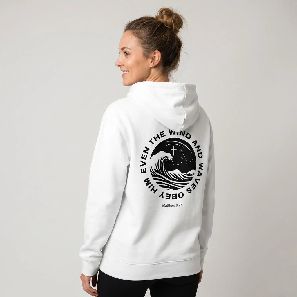 Matthew 8:27 Hoodie (White)