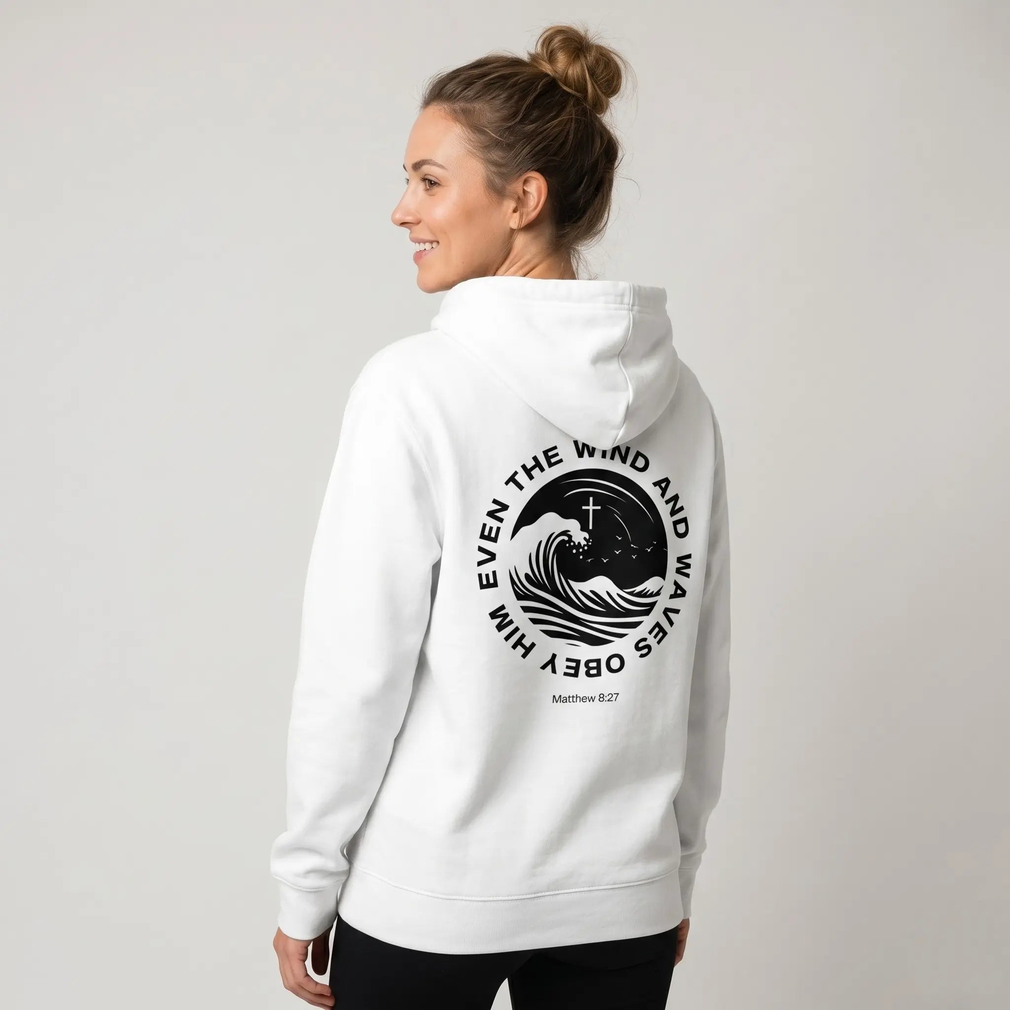 Matthew 8:27 Hoodie (White)