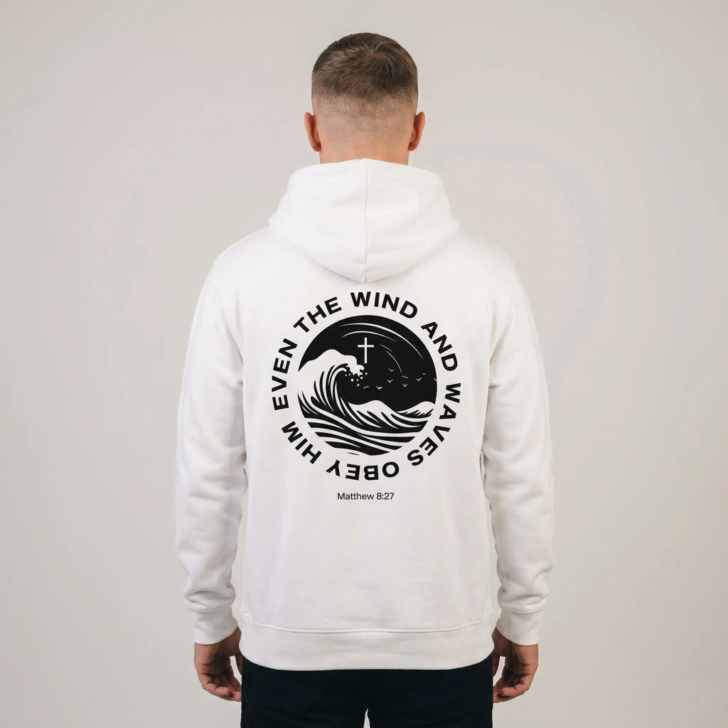 Matthew 8:27 Hoodie (White)