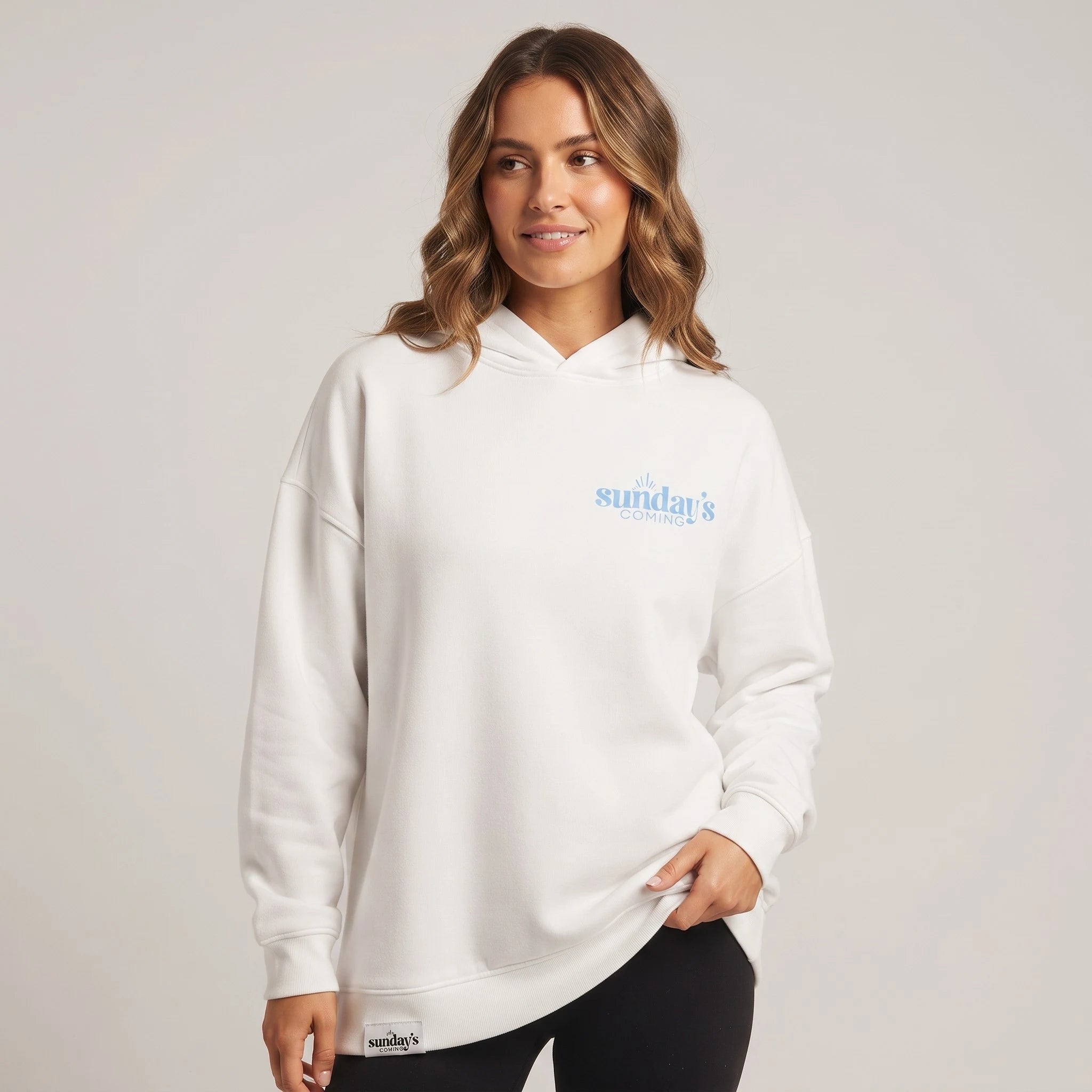 Psalm 118 24 Hoodie (White)