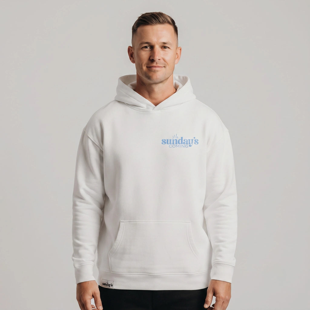 Psalm 118 24 Hoodie (White)