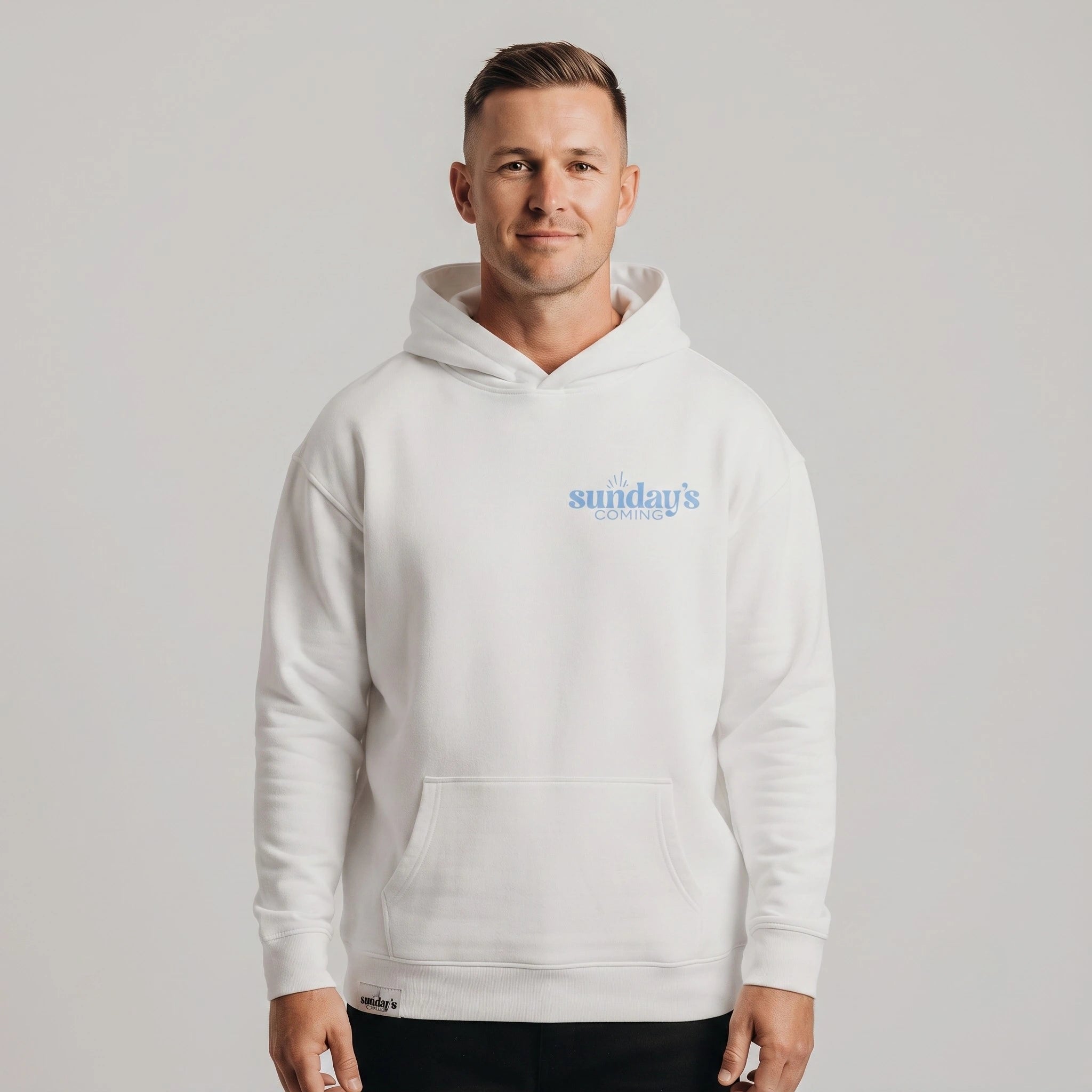 Psalm 118 24 Hoodie (White)