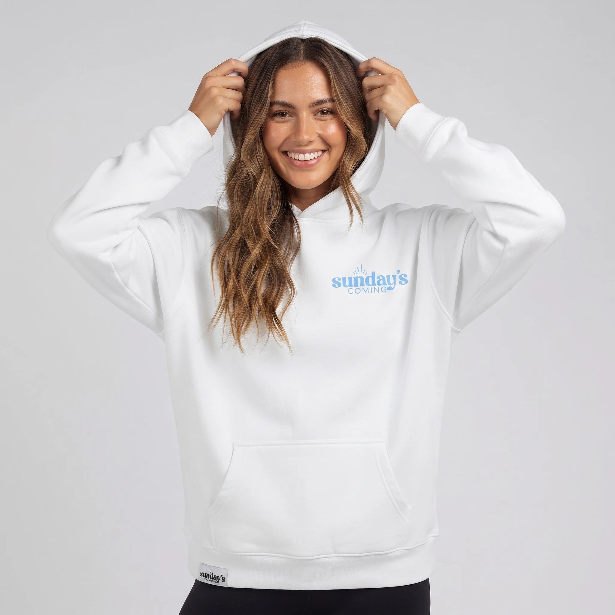 Psalm 118 24 Hoodie (White)